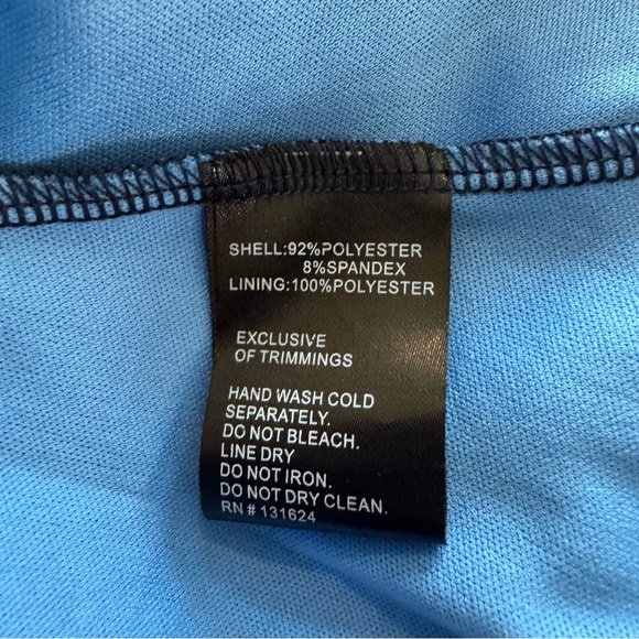 Calessa Blouse 3/4 Sleeves Mesh Boho Artsy Colorful L - Picture 8 of 8